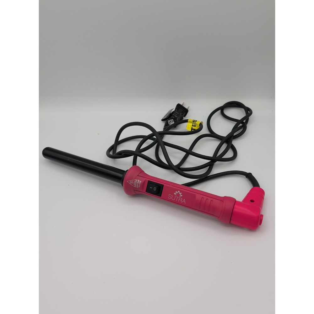 Sutra Curling Women's Wand Pink Professional Styling 3/4" Tourmaline